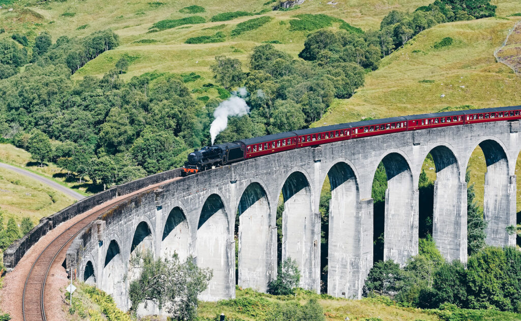 Riding the Rails Through Scenic Scotland