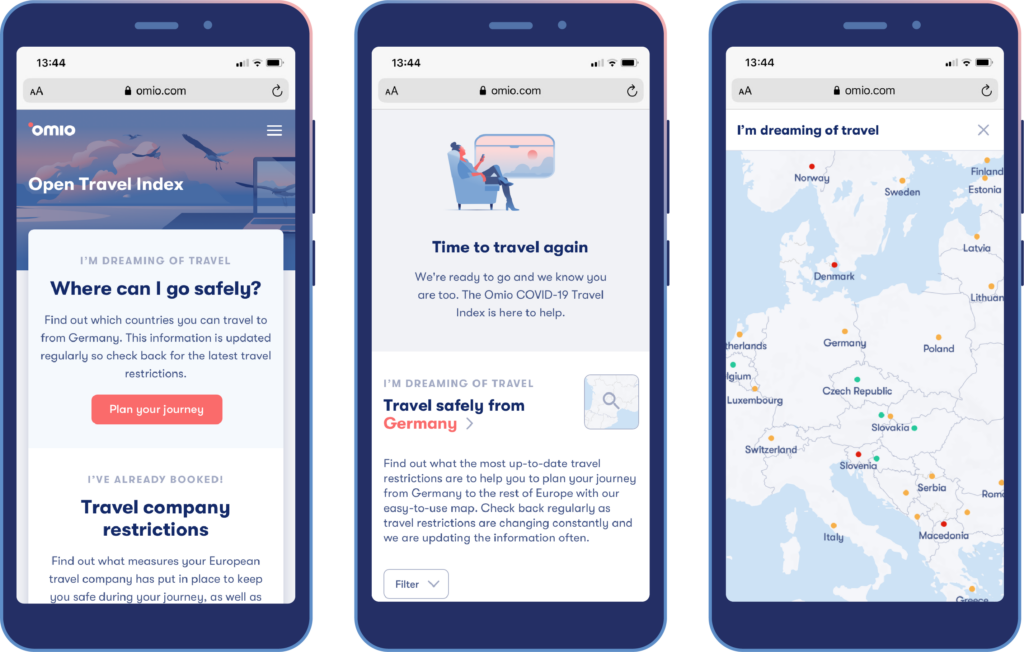 Omio lancia l’Open Travel Index