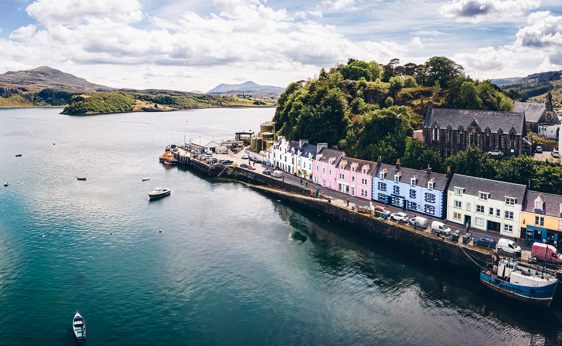 Viajar en tren por la bella Escocia