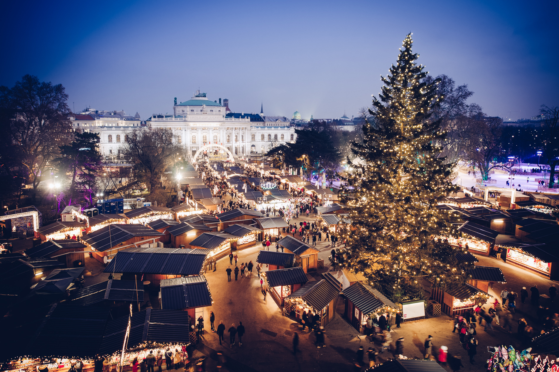 Weihnachtlicher Winterurlaub in Europa