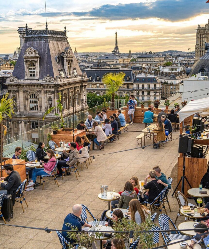 Los mejores bares en las azoteas de París