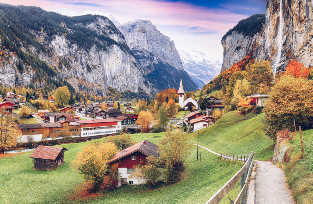 Zelten in den Schweizer Alpen