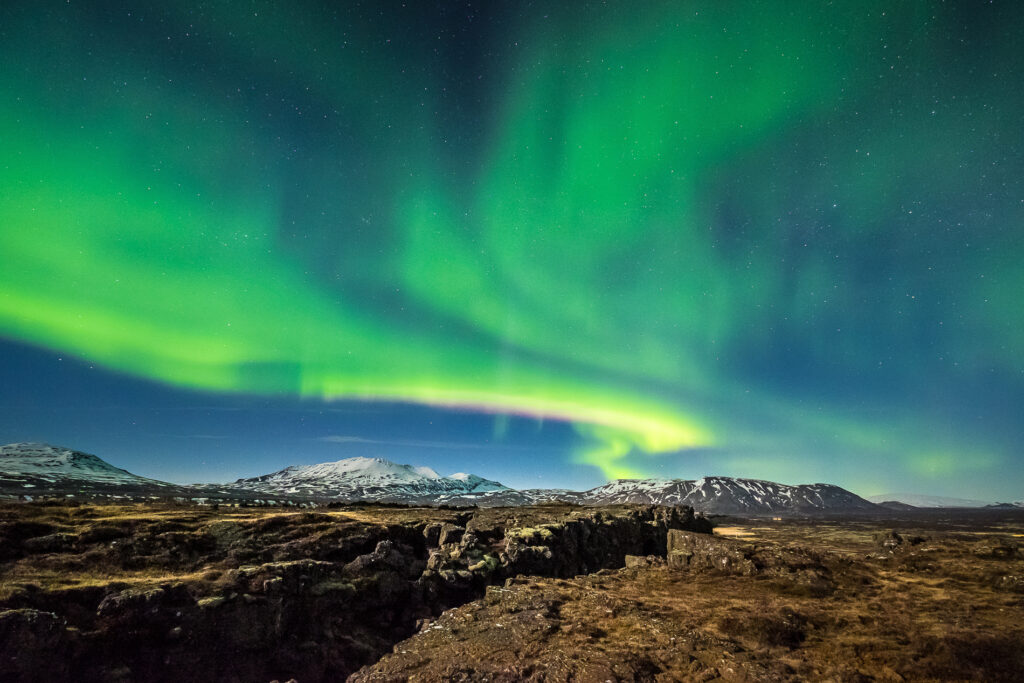 Meilleures destinations pour les aurores boréales en Islande