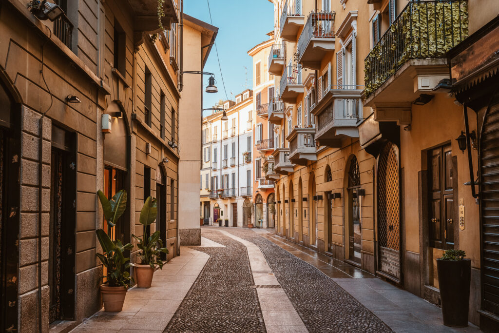 quartiere bohémien di Brera