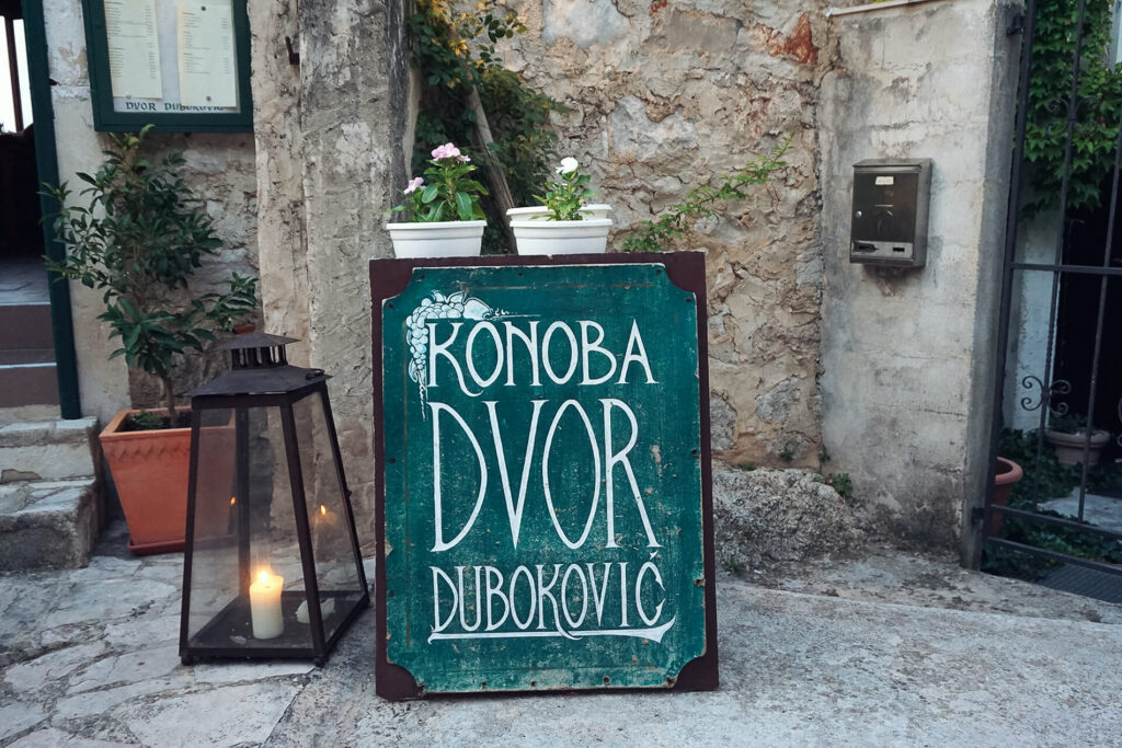 Konoba Dvor Dubokovic 